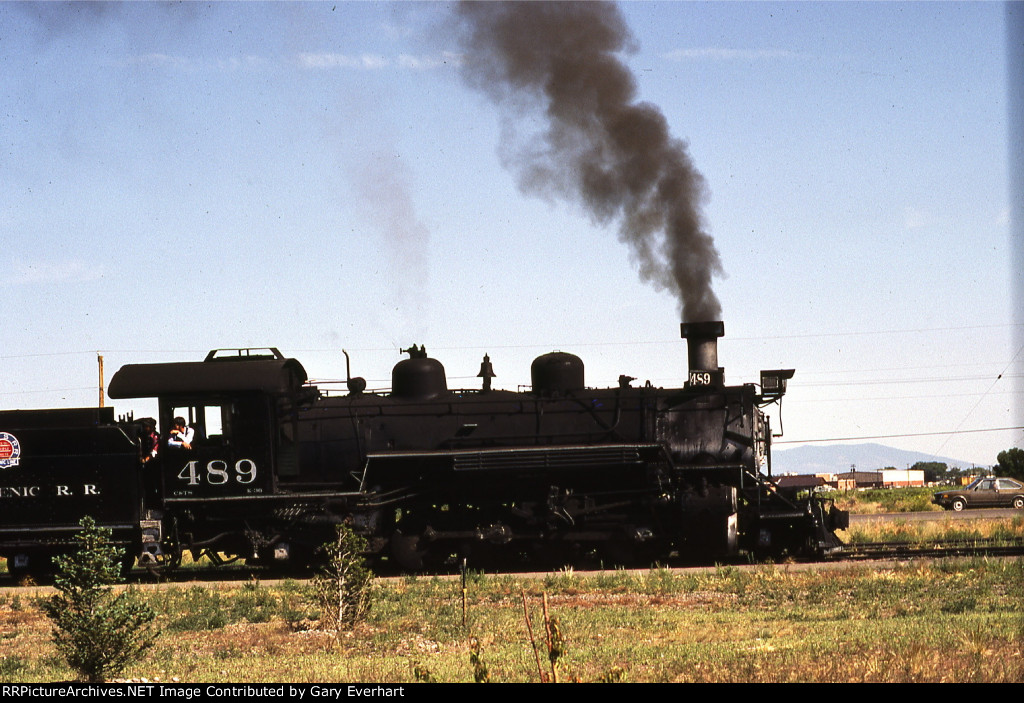 CTS 2-8-2ng #489 - Cumbres & Toltec